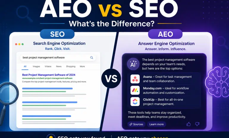 AEO SEO comparison